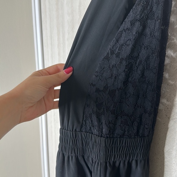 🆕 EXPRESS Lace Top Jumpsuit SIZE 0 - Picture 8 of 11